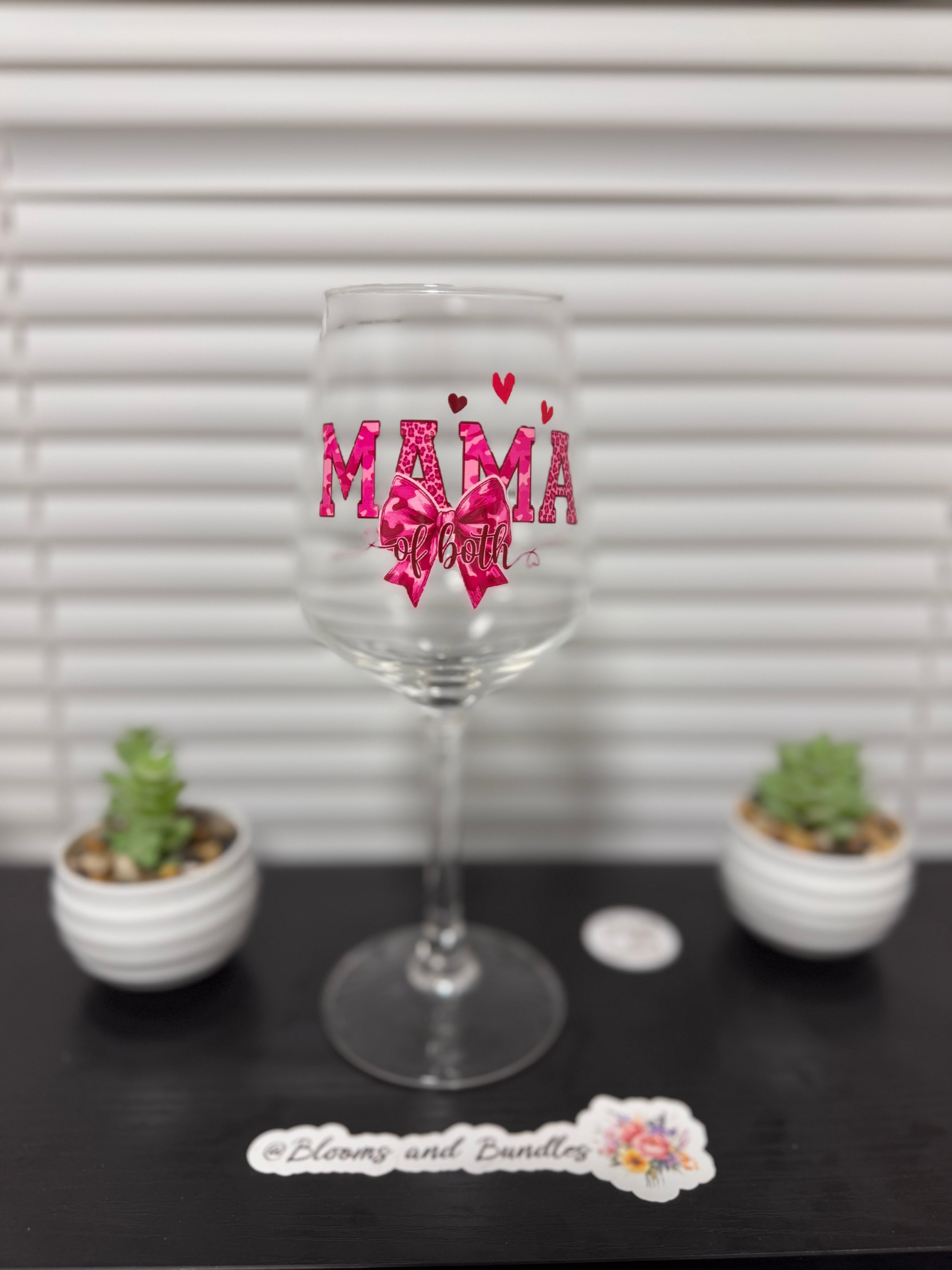 Custom Wine glass