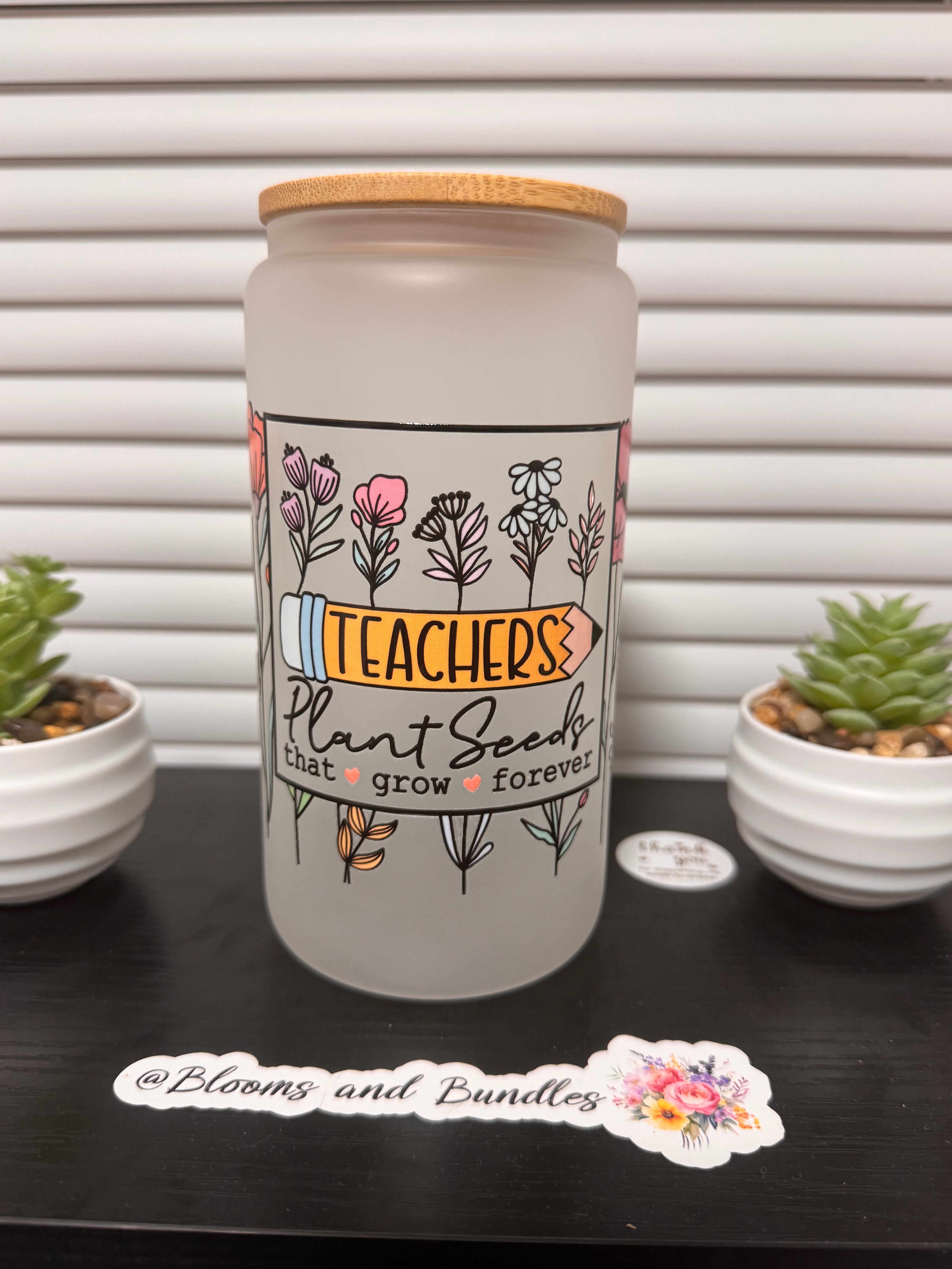16oz Custom Glass